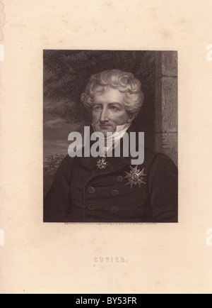 Baron Georges Cuvier (1769-1832) Stock Photo