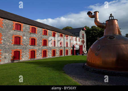 Copper Still at Midleton Whiskey Distillery, Midleton, County Cork, Ireland Stock Photo