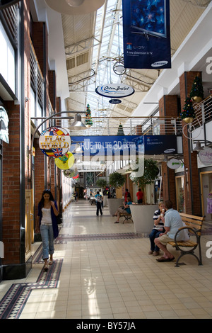 Waterfront shopping mall in Cape Town Stock Photo