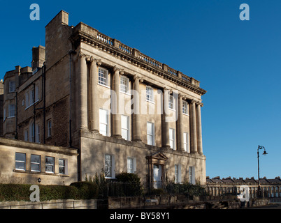 30 The Royal Crescent Bath Somerset england UK built by John Wood the Younger Stock Photo
