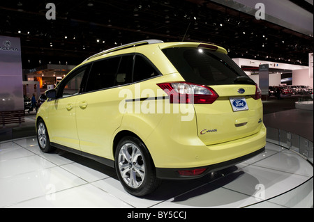 2012 Ford C-Max at the 2011 North American International Auto Show in Detroit Stock Photo