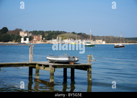 Southsea Hampshire UK Jetty Brownsea Island National Trust Stock Photo