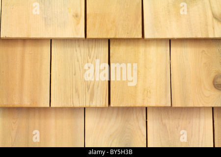 Cedar shingles Stock Photo