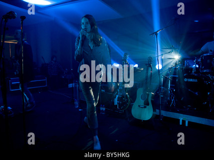 Eliot Paulina Sumner, better known under her band name I Blame Coco, on stage in Lisbon during the Super Bock em Stock festival Stock Photo