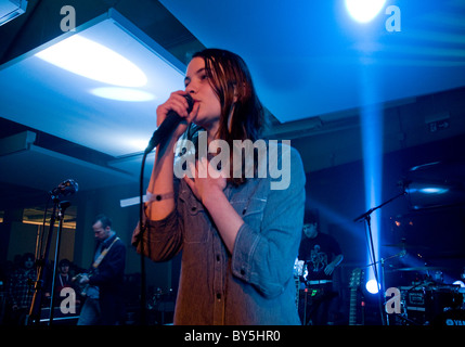 Eliot Paulina Sumner, better known under her band name I Blame Coco, on stage in Lisbon during the Super Bock em Stock festival Stock Photo