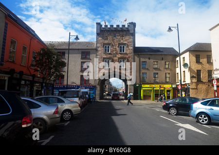 14th Century West Gate, O'Connell Street, Clonmel, County Tipperary, Ireland Stock Photo