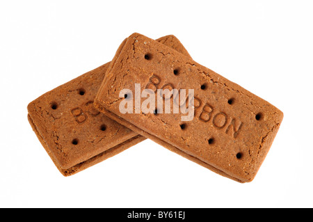 Bourbon biscuits Stock Photo