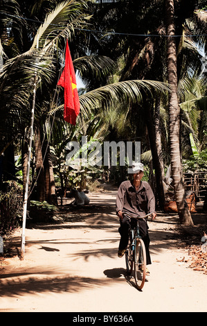 border crossing from vietnam to Cambodia Stock Photo