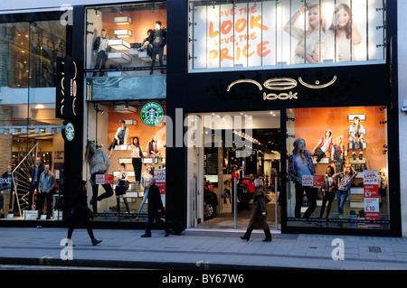 New Look Fashion Clothes Shop, Oxford Street, London, England, UK Stock Photo