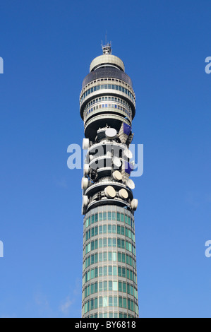 The British Telecom Tower, London, England, UK Stock Photo