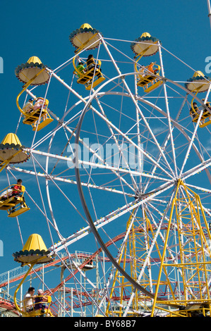 Luna Park amusement park, St Kilda, Melbourne, Australia Stock Photo