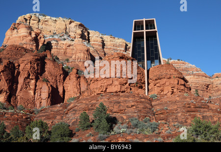 Chapel of the Holy Cross in Sedona, Arizona Stock Photo