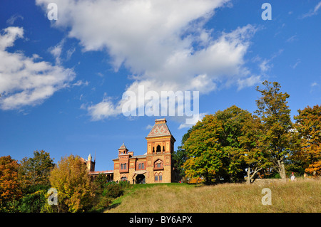 Olana mansion in Hudson River Valley, New York. Stock Photo