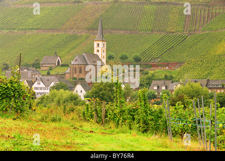 Bremm Kirche - Bremm church 01 Stock Photo