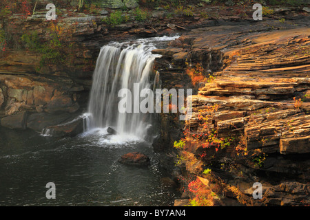 Little River Falls, Little River Canyon National Preserve, Fort Payne, Alabama, USA Stock Photo