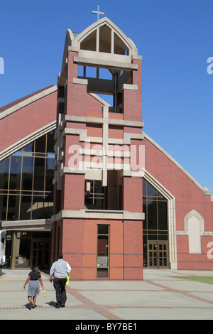 Atlanta Georgia,Martin Luther King Jr. NHS,National historic Site,National Park Service,history,civil rights movement,segregation,new Ebenezer Baptist Stock Photo