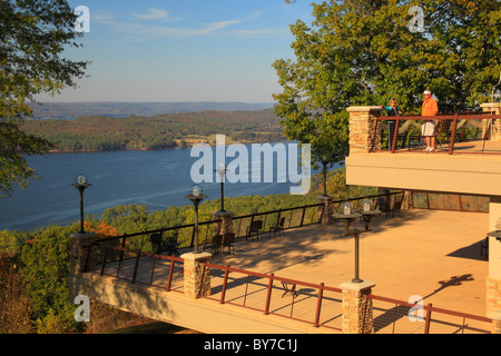 Lodge, Lake Guntersville Resort State Park, Guntersville, Alabama, USA Stock Photo