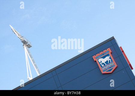 Football stadium of Ipswich Town Football Club at Portman Road Stock Photo