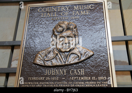 Tennessee Nashville,Country Music Hall of Fame & Museum,attraction,music industry,preservation,exhibit exhibition collection Rotunda,inductee,honor,re Stock Photo