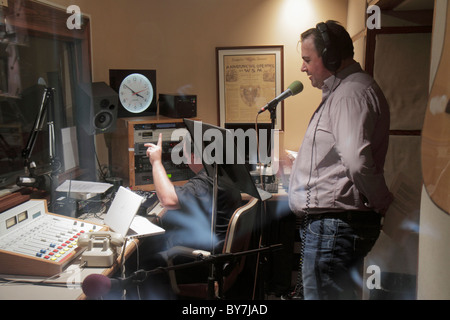 Nashville Tennessee,Ryman Auditorium,Grand Ole Opry,original home,country music,hillbilly,radio show,weekly broadcast,preservation,exhibit exhibition Stock Photo