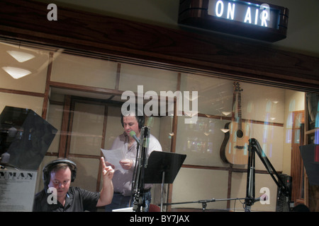 Tennessee Nashville,Ryman Auditorium,Grand Ole Opry,original home,country music,hillbilly,radio show,weekly broadcast,preservation,exhibit exhibition Stock Photo