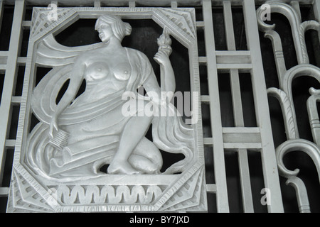 Tennessee Nashville,Frist Center for the Visual Arts,art gallery,exhibit exhibition collection museum,lobby,former US post office,Art Deco,architectur Stock Photo