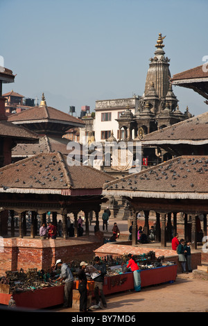 Patan - ancient city in Kathmandu Valley. Nepal Stock Photo