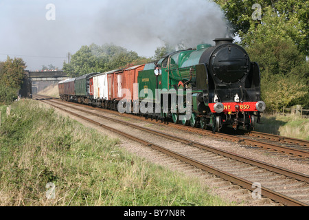 steam train great central railway loughborough Stock Photo