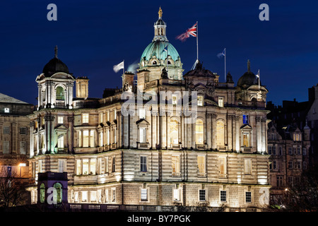 The Bank of Scotland HQ on the Mound, Edinburgh, Scotland, UK Stock Photo