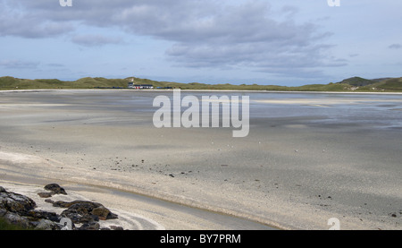 Barra Airport, Isle of Barra, Outer Hebrides, Scotland (huge Traigh Mhòr beach is used as airport)