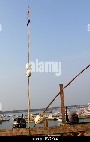 Fisherman's flag Stock Photo