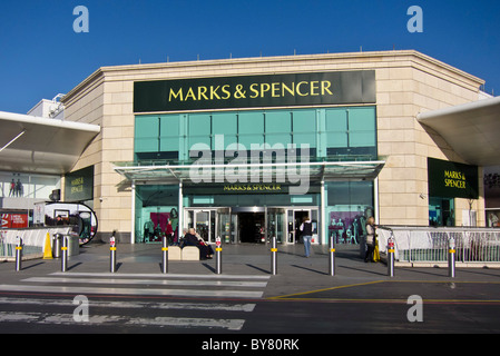 Marks & Spencer Store at Castlepoint Shopping Park, Bournemouth, UK Stock Photo