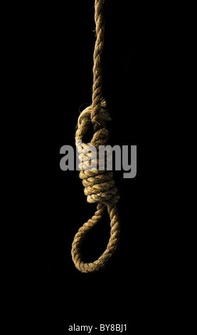 Hangman Rope Noose Stock Photo