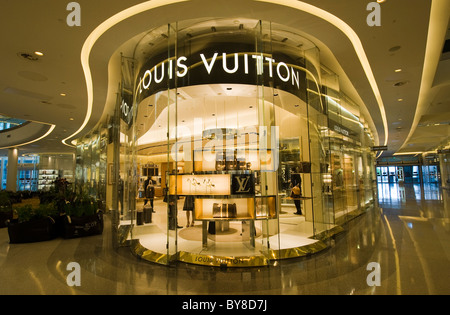A general view of the new Louis Vuitton store, which opened at the Westfield  shopping centre in west London today Stock Photo - Alamy