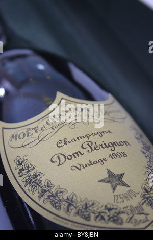 Dom Perignon champagne 1998 Stock Photo