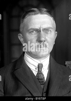 HJALMAR SCHACHT (1877-1970) German economist, banker and founder of the SDP Stock Photo