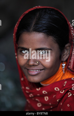 Girl in Dhaka Bangladesh Asia Stock Photo