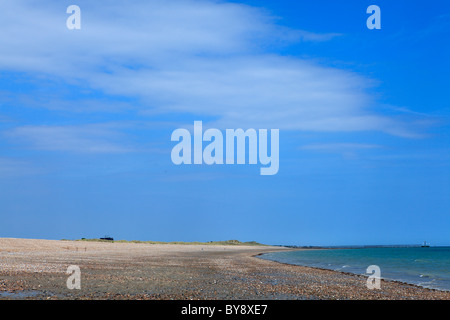 united kingdom west sussex littlehampton west beach Stock Photo