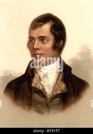 Portrait of Robert Burns, Ayrshire, Scotland, famous Scot Poet (25 ...