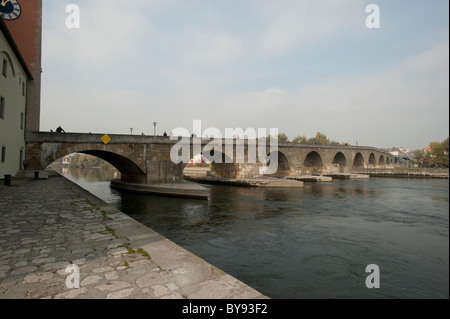 Regensburg, Bavaria, Germany, Europe Stock Photo