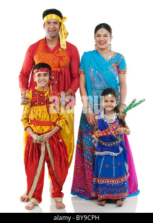 Young indian Gujarati girl in fancy 
