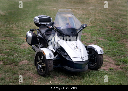 BRP Can Am Spyder Roadster three-wheeled vehicle Stock Photo