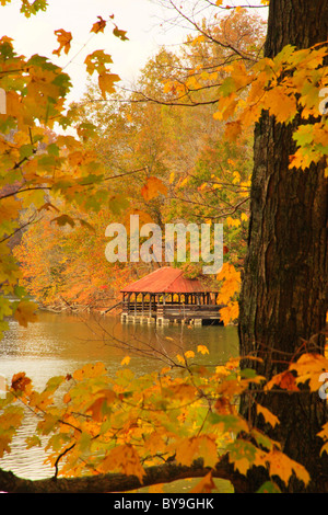 Standing Stone Lake, Standing Stone State Park, Hilham, Tennessee, USA Stock Photo