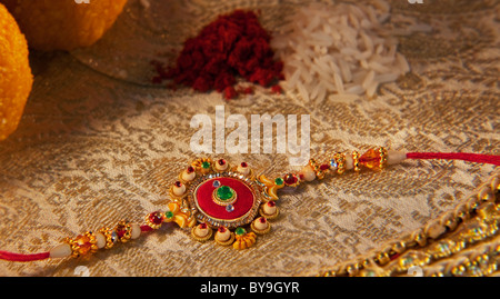 Close-up of Rakhi Stock Photo