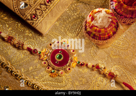 Close-up of Rakhi Stock Photo