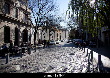 The streets of Palermo Viejo, or Palermo Soho, a trendy district of Buenos Aires, Argentina. Stock Photo