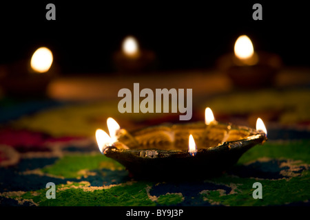 Diya Stock Photo