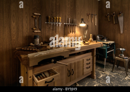 Workbench Stock Photo