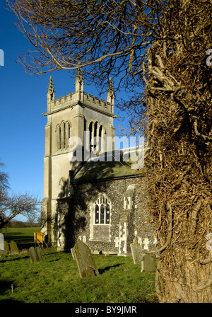 st mary's church ickworth suffolk united kingdom Stock Photo