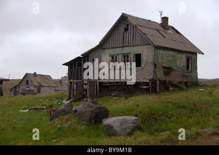 distant Zelentsy, Arctic regions, Russia, Barents Sea Stock Photo